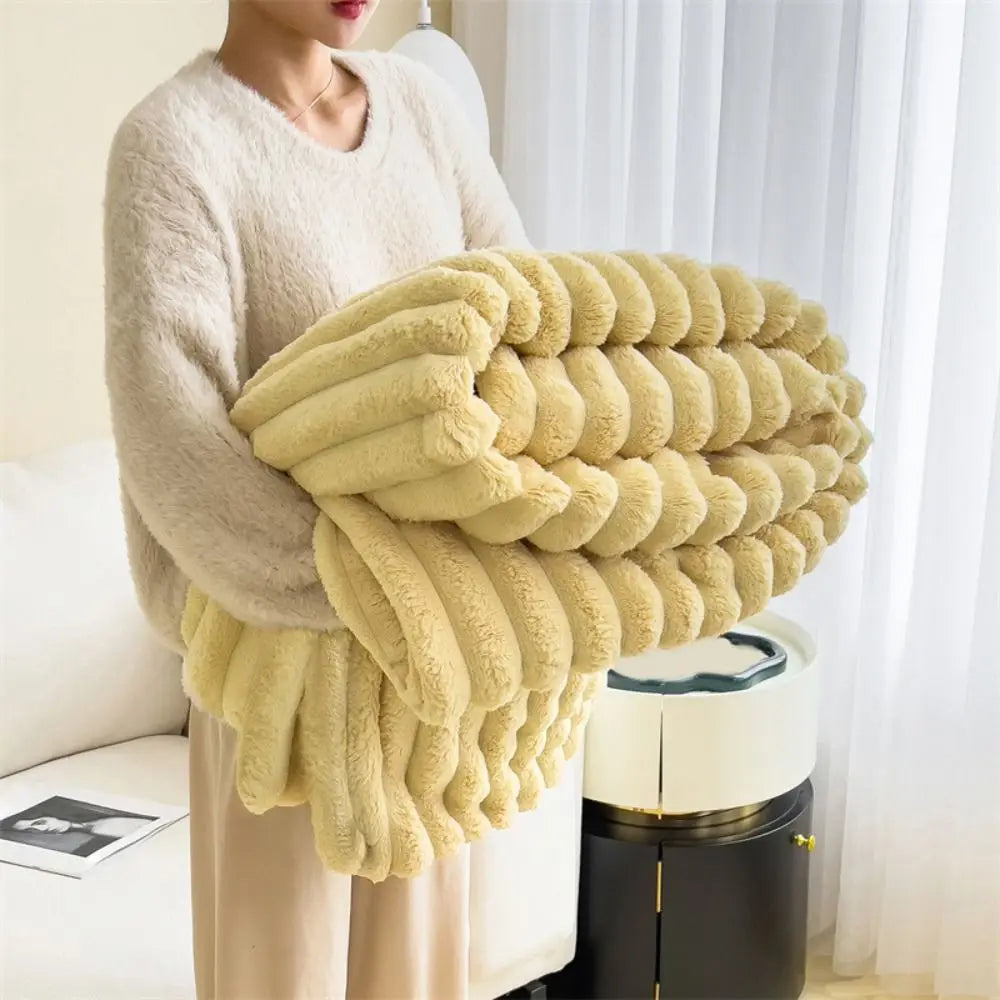Ultra Soft Faux Rabbit Blanket