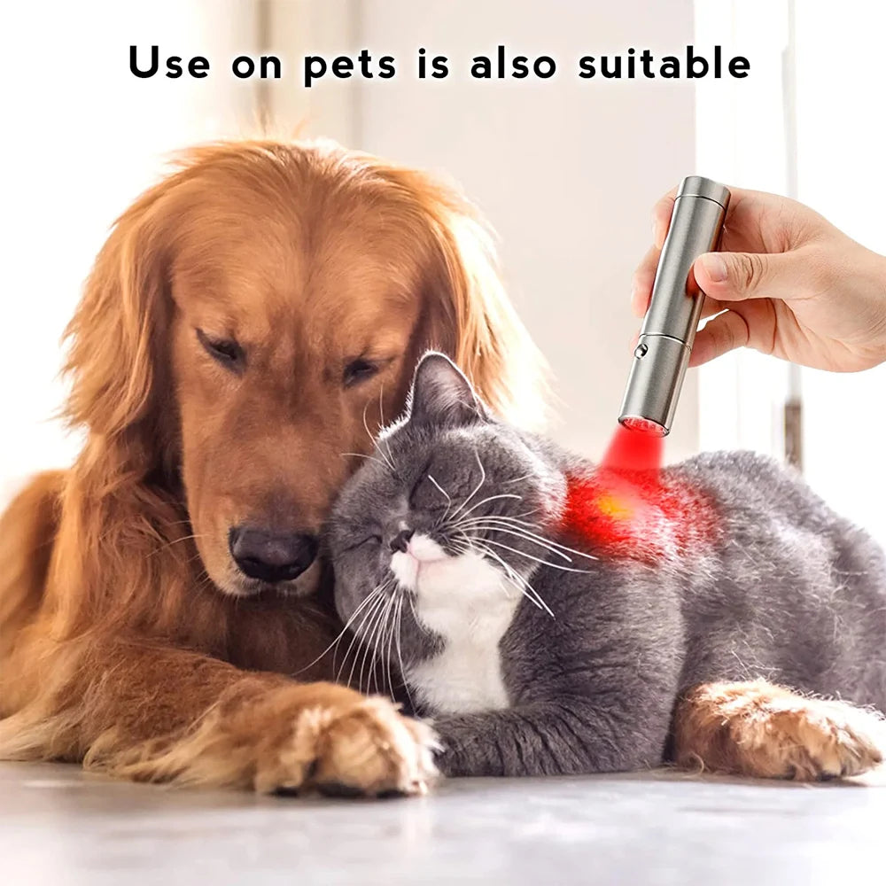 Hand-Held Red Light Therapy Light