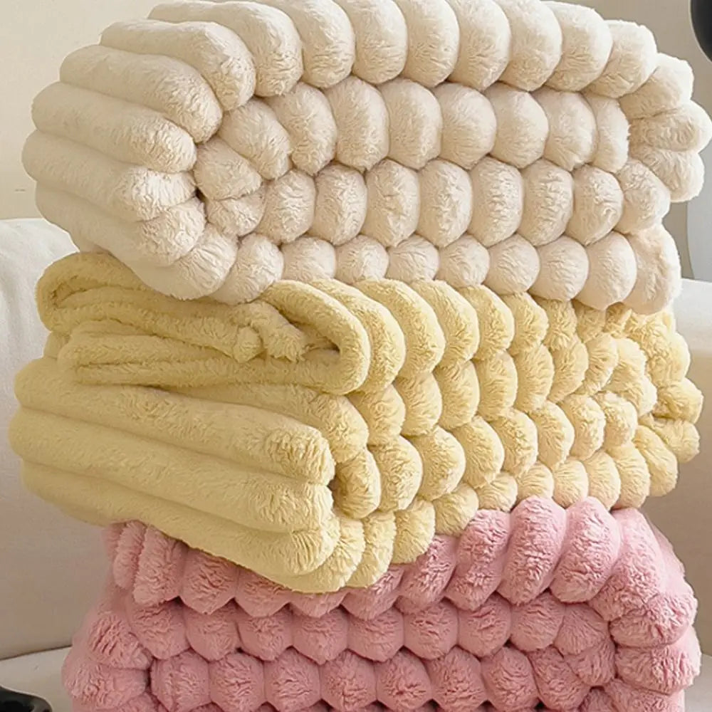 Ultra Soft Faux Rabbit Blanket