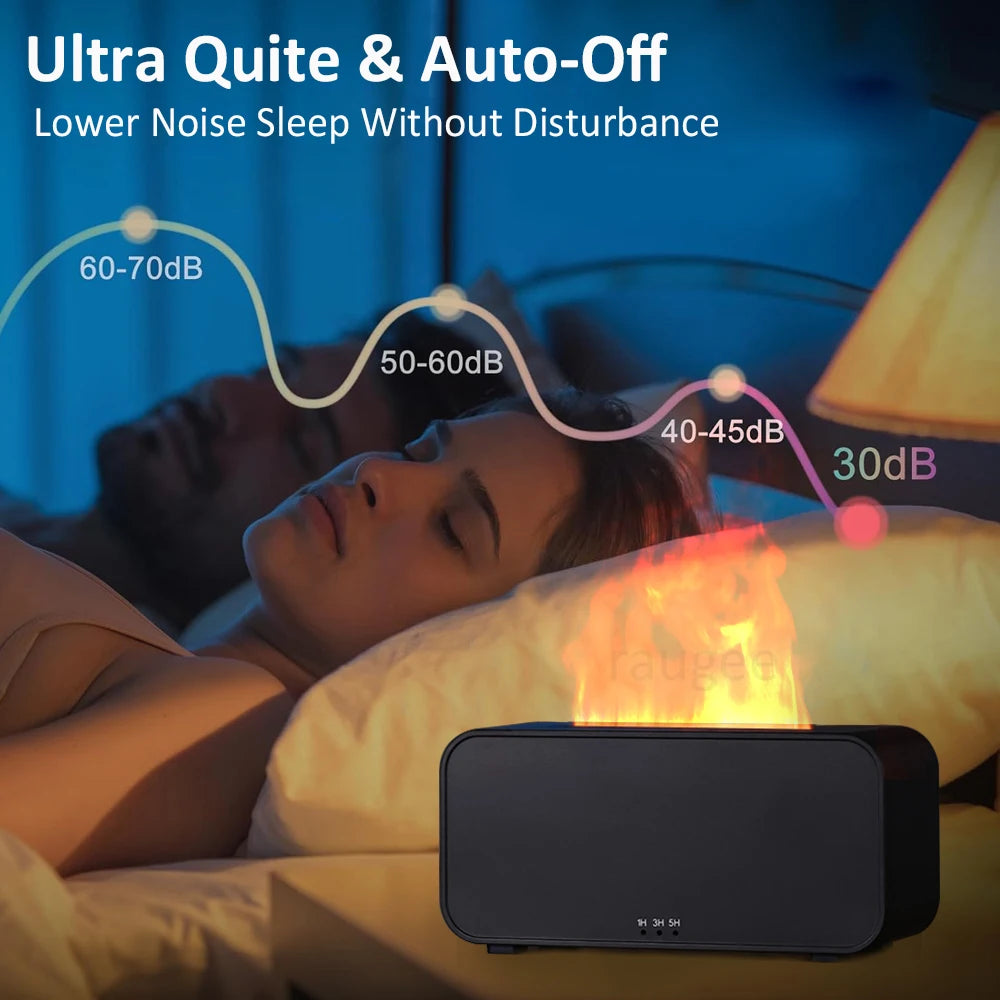 Aroma Diffuser Flame Humidifier