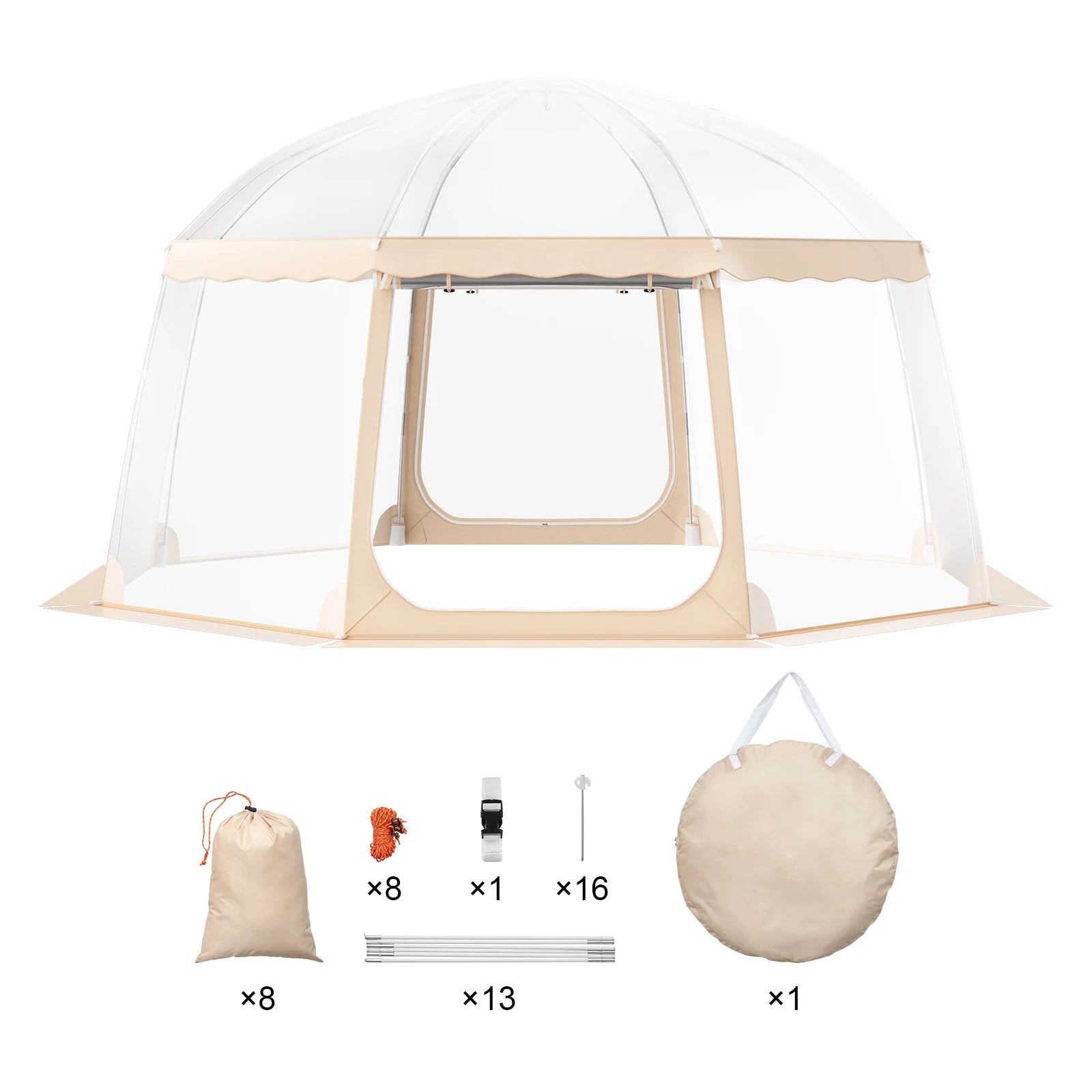 Bubble Tent Pop-Up Weatherproof