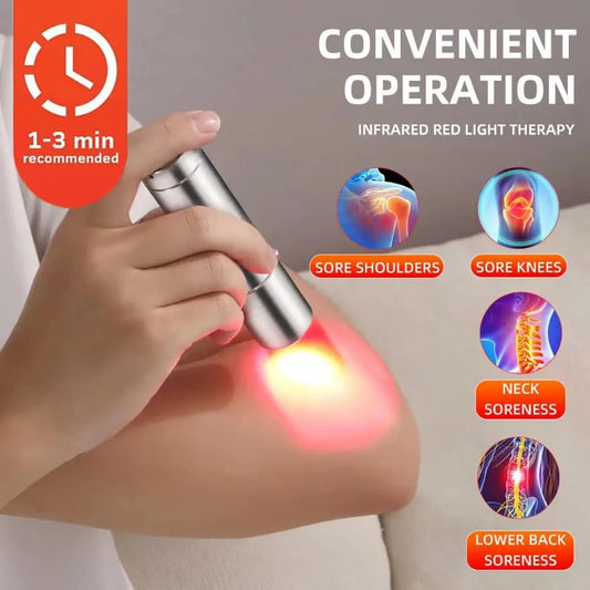 Hand-Held Red Light Therapy Light
